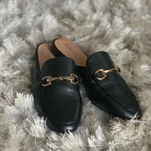 Merona Target Black Slip On Flat